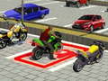 Hra Superhero City Bike Parking Game 3D