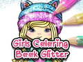 Hra Girls Coloring Book Glitter 
