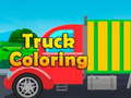 Hra Truck Coloring