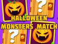 Hra Halloween Monsters Match