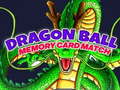 Hra Dragon Ball memory card match