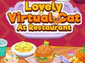 Hra Lovely Virtual Cat At Restaurant