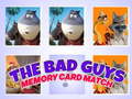Hra The Bad Guys Memory Card Match