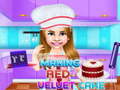 Hra Making Red Velvet Cake