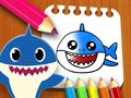 Hra Baby Shark Coloring Book