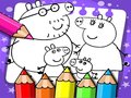 Hra Peppa Pig Coloring Book