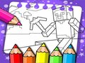 Hra Minecraft Coloring Book