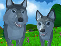 Hra Wolf simulator wild animals 