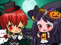 Hra Halloween Chibi Couple