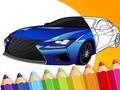Hra Japanese Luxury Cars Coloring Book 