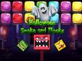 Hra Halloween Snake and Blocks
