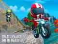 Hra Crazy 2 Player Moto Racing