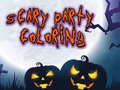 Hra Scary Party Coloring