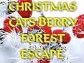 Hra Christmas Cats Berry Forest Escape 