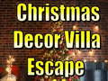 Hra Christmas Decor Villa Escape