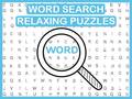 Hra Word Search Relaxing Puzzles