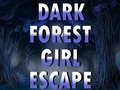 Hra Dark Forest Girl Escape 
