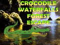 Hra Crocodile Waterfalls Forest Escape