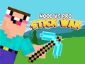 Hra Noob vs Pro Stick War