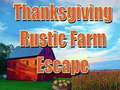 Hra Thanksgiving Rustic Farm Escape