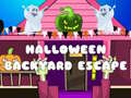 Hra Halloween Backyard Escape