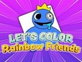 Hra Let's Color: Rainbow Friends