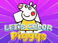 Hra Let's Color Piggys