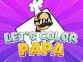 Hra Let's Color Papa