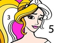 Hra Princess Coloring By Number