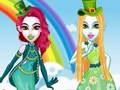 Hra Green Vs Rainbow Fashion Battle