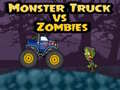 Hra Monster Truck vs Zombies