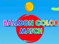 Hra Balloon Color Matching