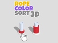 Hra Rope Color Sort 3D