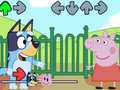 Hra FNF: Bluey VS Peppa Pig