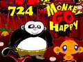 Hra Monkey Go Happy Stage 724