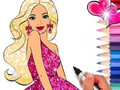 Hra Coloring Book: Barbie