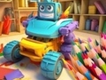 Hra Coloring Book: Transforming Car Robot