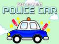 Hra Easy to Paint Police Car