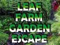 Hra Leaf Farm Garden Escape