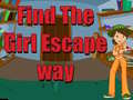 Hra Find The Girl Escape Way