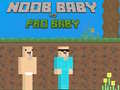 Hra Noob Baby vs Pro Baby