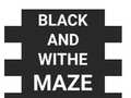 Hra Maze Black And Withe
