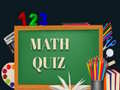 Hra Math Quiz 