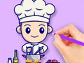 Hra Coloring Book: Chef