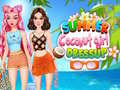 Hra Summer Coconut Girl Dress Up