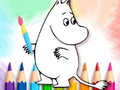 Hra Coloring Book: Moomim
