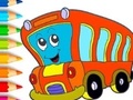Hra Coloring Book: Bus