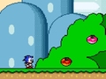 Hra Sonic in Super Mario World