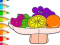 Hra Coloring Book: Fruit