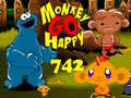 Hra Monkey Go Happy Stage 742
